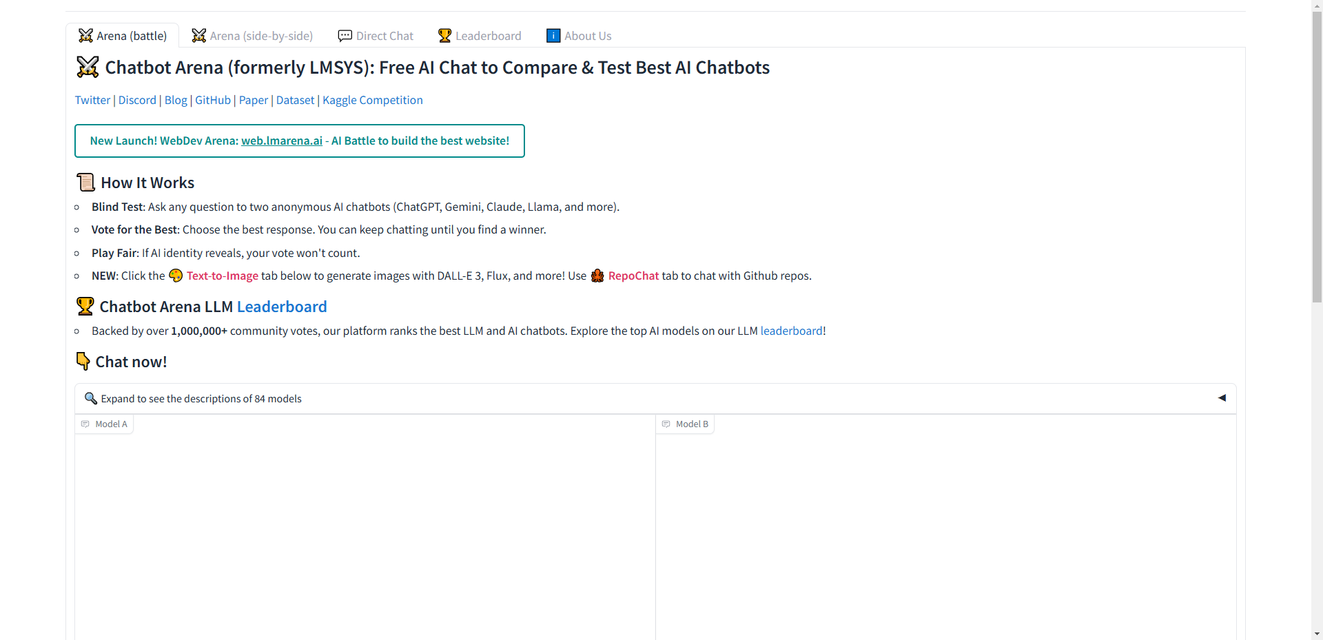 Chatbot Arena