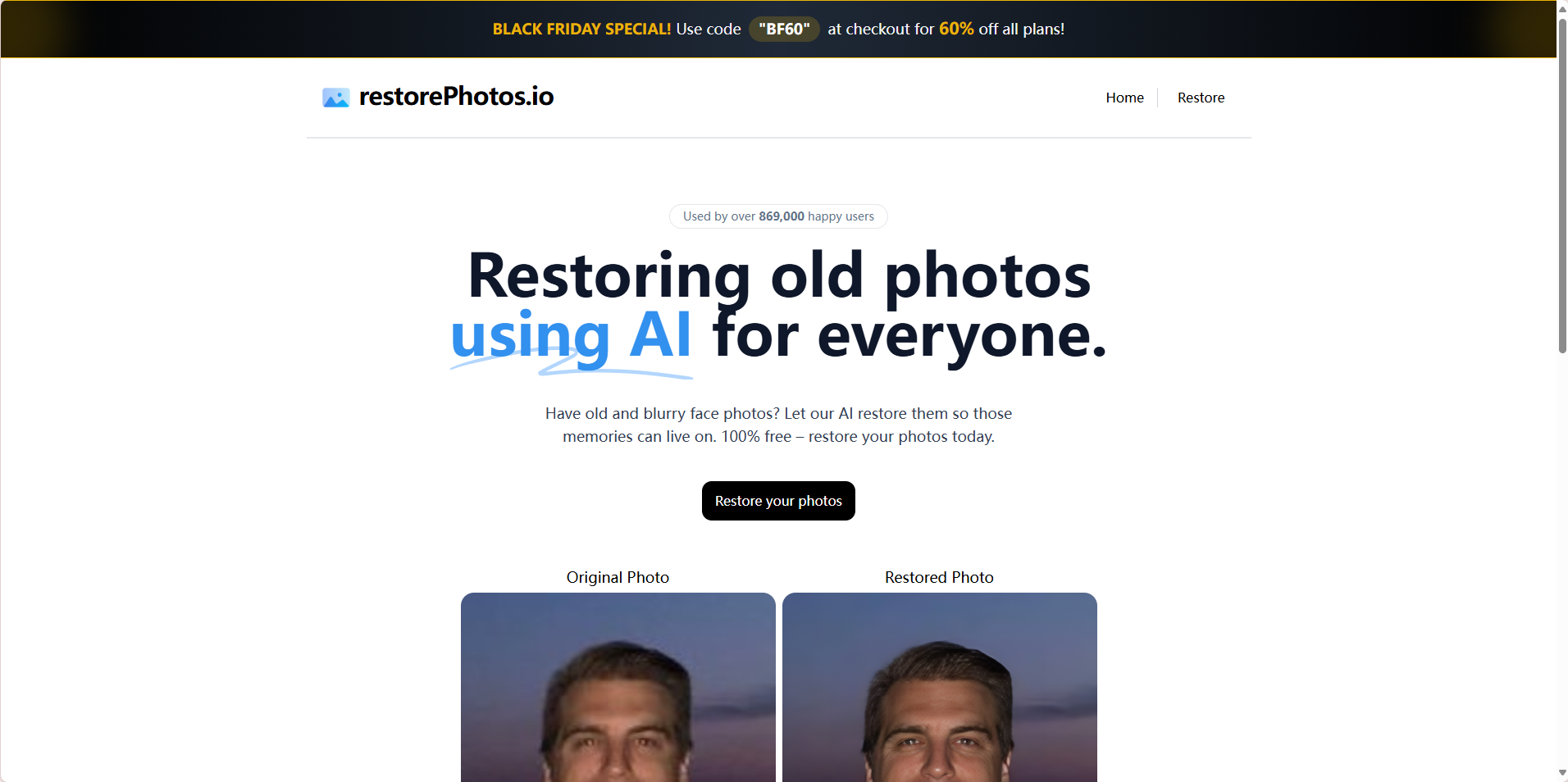 FacePhotoRestorer